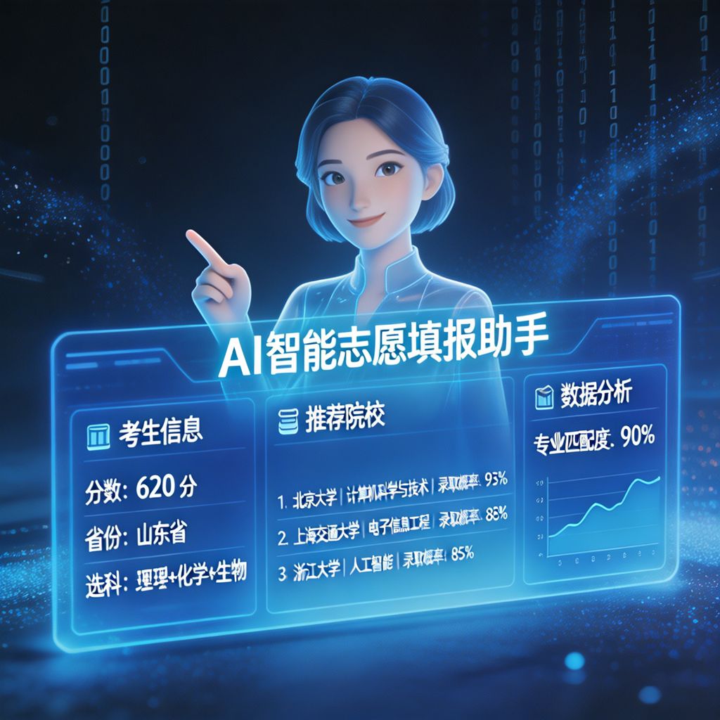 AI智能志愿填报助手